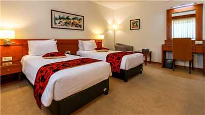 اتاق دو تخته تویین هتل الیزه شیراز